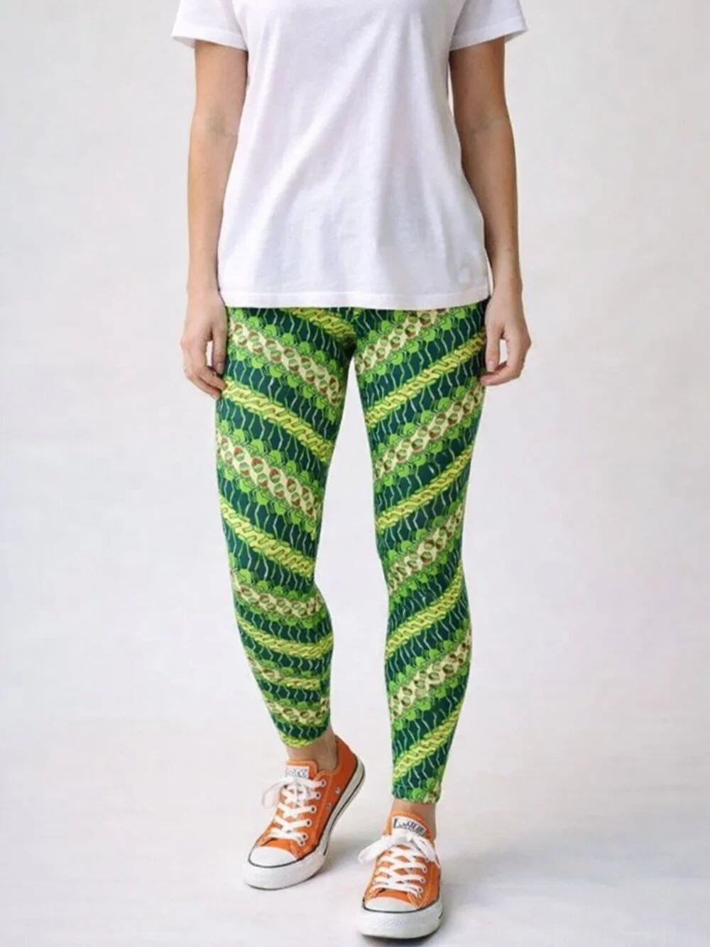LuLaRoe Disney Collection Kermit TC Leggings Muppets